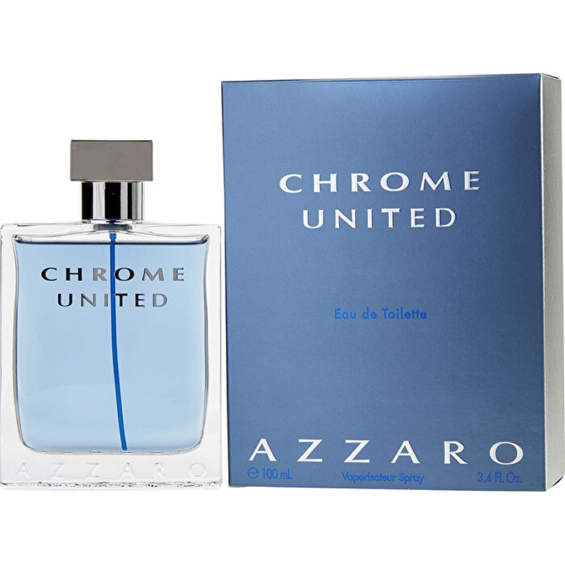Azzaro Chrome United Eau De Toilette Spray 100ml/3.4oz