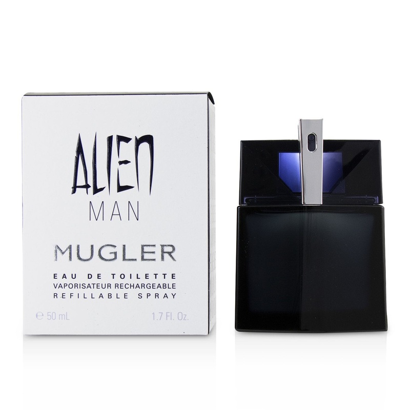 Thierry Mugler (Mugler) Alien Man Eau De Toilette Refillable Spray  50ml/1.7oz