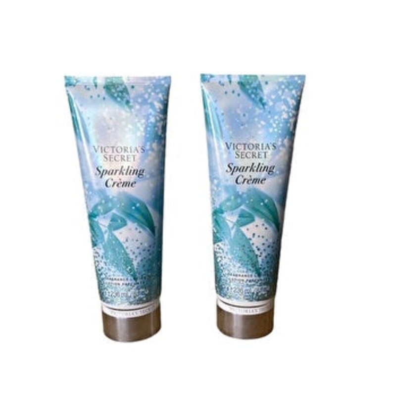Victoria's Secret Limited Edition Sparkling Coconut Body Lotion x2 8oz