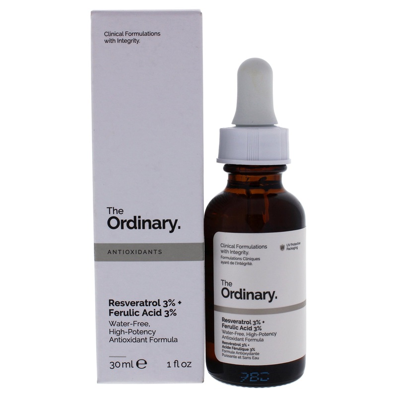 The Ordinary Resveratrol 3 Percent Plus Ferulic Acid 3 Percent by The Ordinary for Unisex - 1 oz Serum