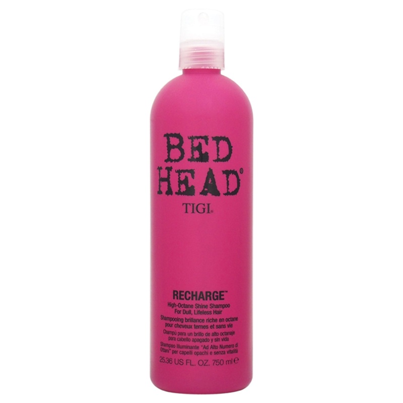 Tigi Bed Head Recharge High-Octane Shine Shampoo by TIGI for Unisex - 25.36 oz Shampoo