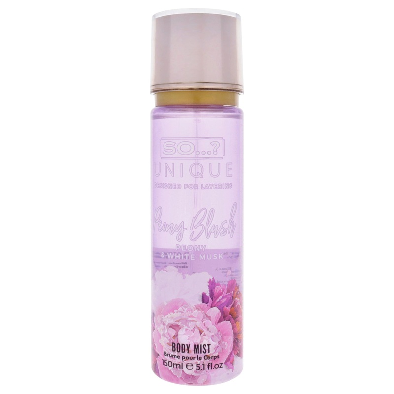 So? Unique Body Mist - Peony Blush by So? for Women - 5.1 oz Body Mist