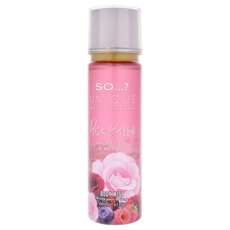 So? Unique Body Mist - Rose Berry by So? for Women - 5.1 oz Body Mist