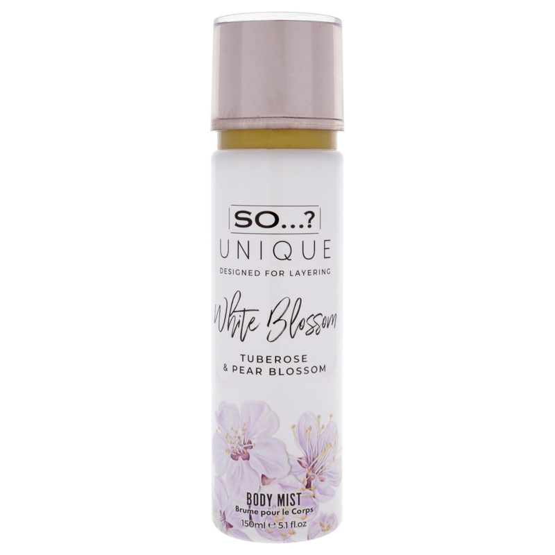 So? Unique Body Mist - White Blossom by So? for Women - 5.1 oz Body Mist