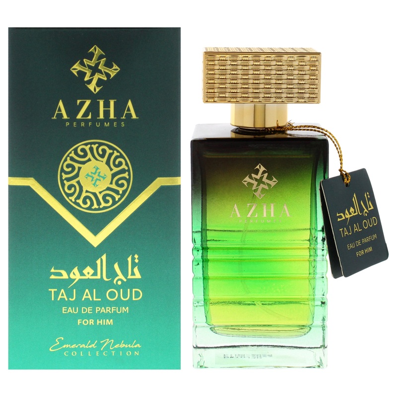 Azha Taj Al Oud by Azha for Men - 3.3 oz EDP Spray