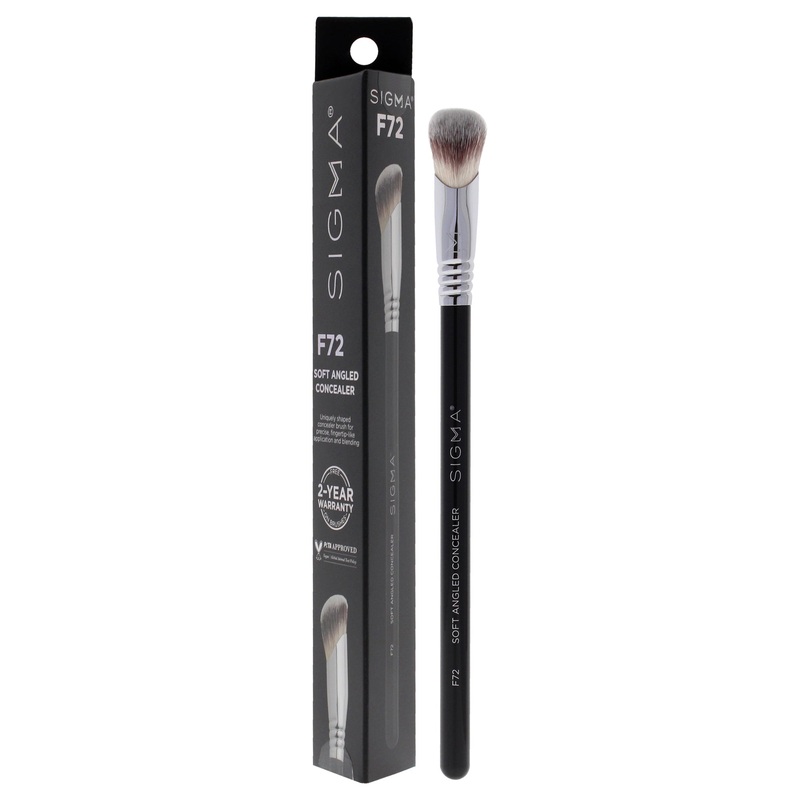 SIGMA Soft Angled Concealer Brush - F72 by SIGMA for Women - 1 Pc Brush