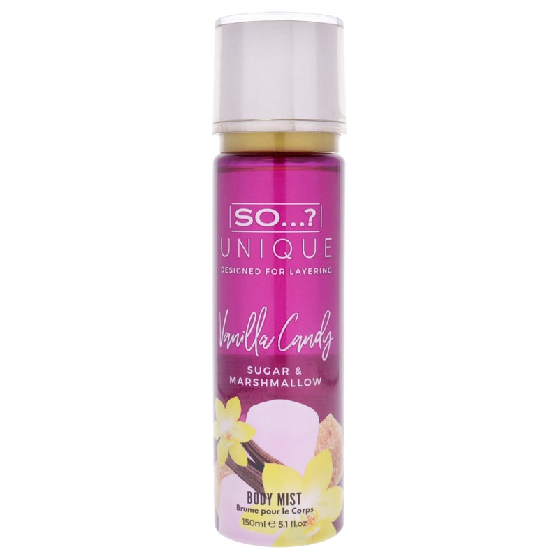 So? Unique Body Mist - Vanilla Candy by So? for Women - 5.1 oz Body Mist