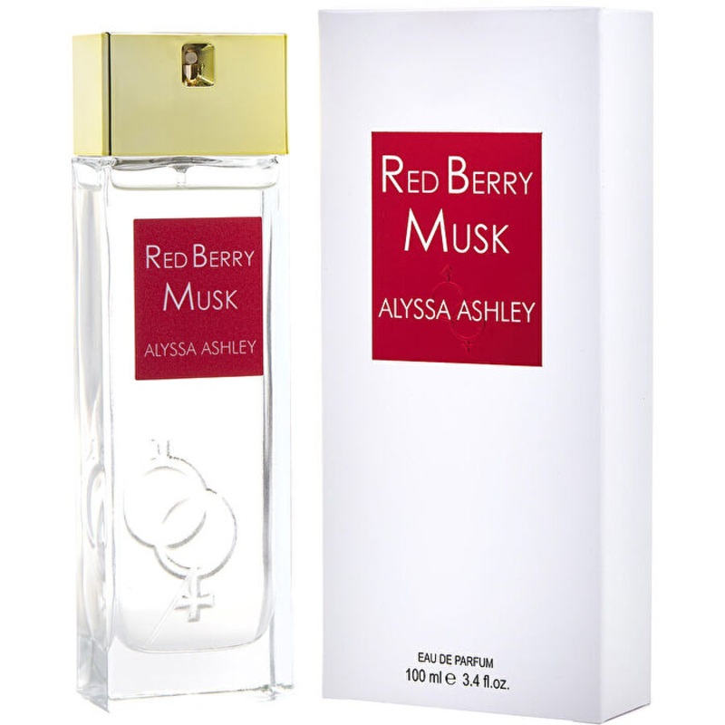 Alyssa Ashley Red Berry Musk Eau De Parfum Spray 100ml/3.4oz