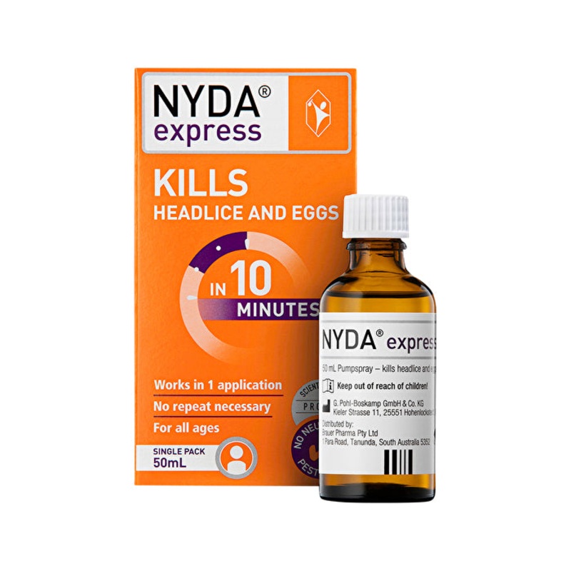 Brauer Nyda Express (Kills Headlice and Eggs) 50ml