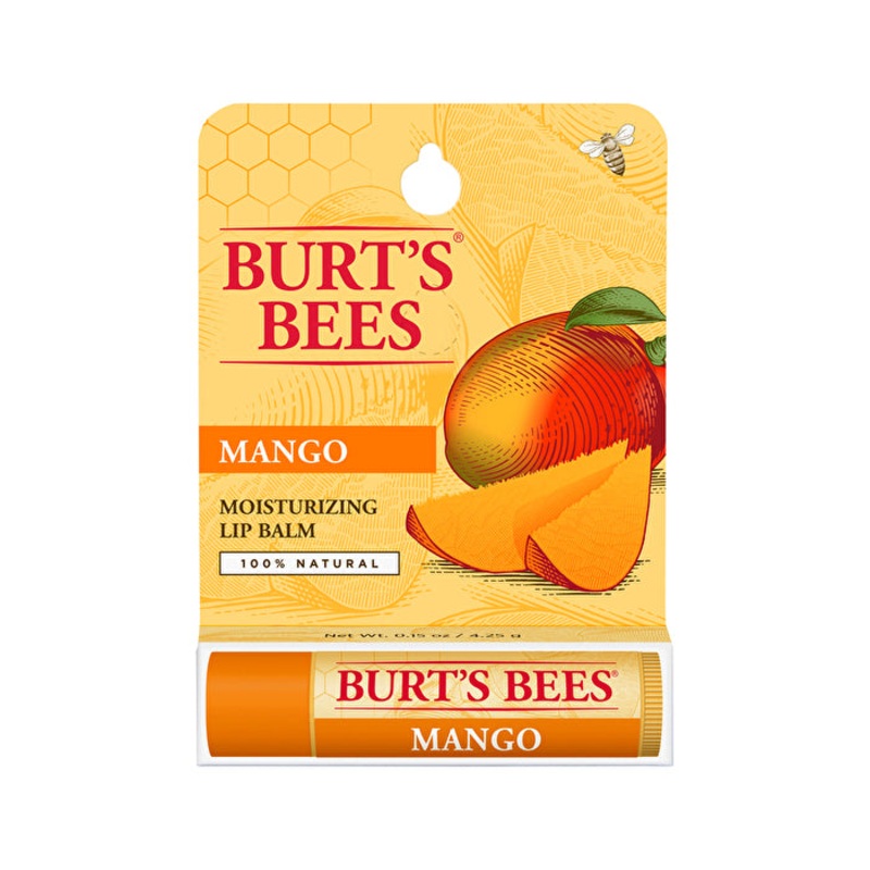 Burts Bees Burt's Bees Moisturising Lip Balm Mango 4.25g