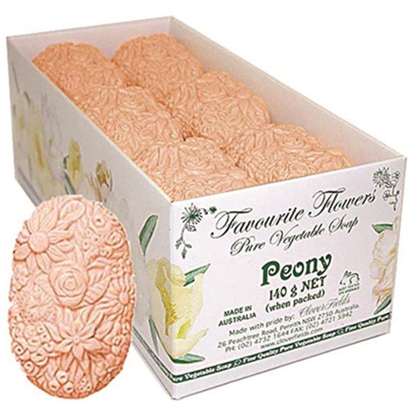 Clover Fields Favourite Flower (Pure Vegetable Soap) Peony 140g