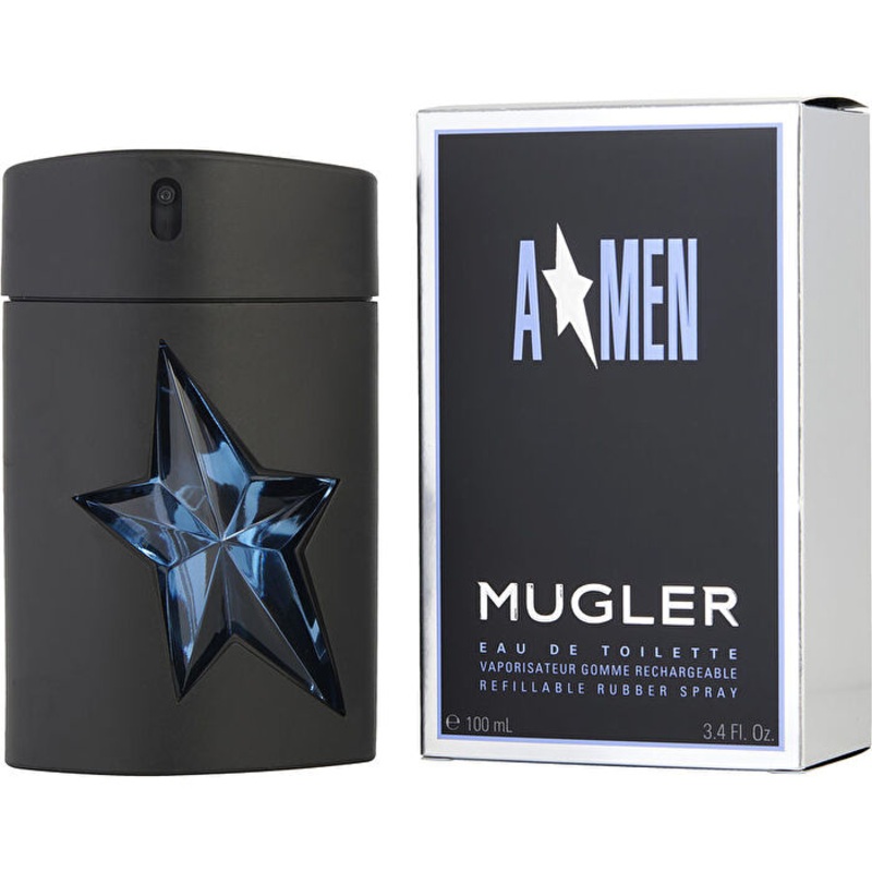 Thierry Mugler Angel Eau De Toilette Spray Refillable (Rubber) 100ml/3.4oz