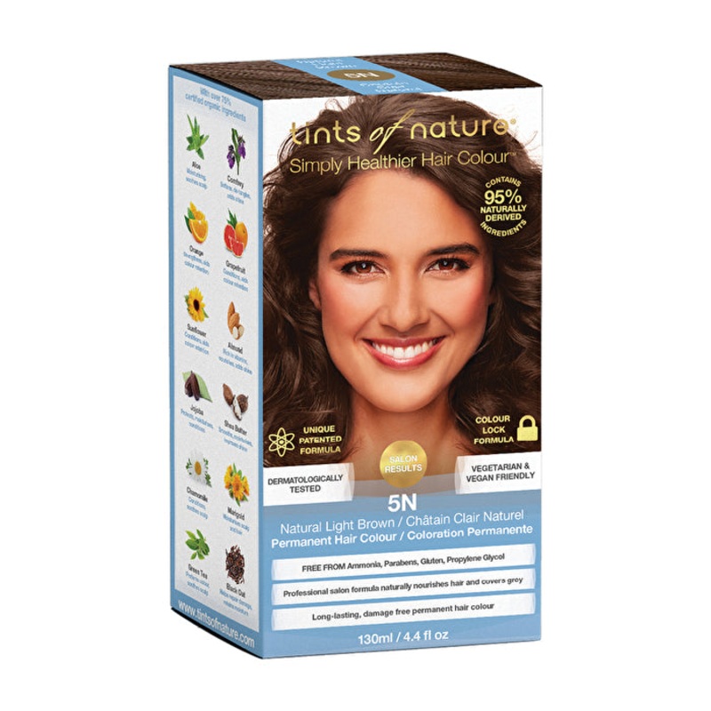 Tints of Nature Permanent Hair Colour 5N (Natural Light Brown)