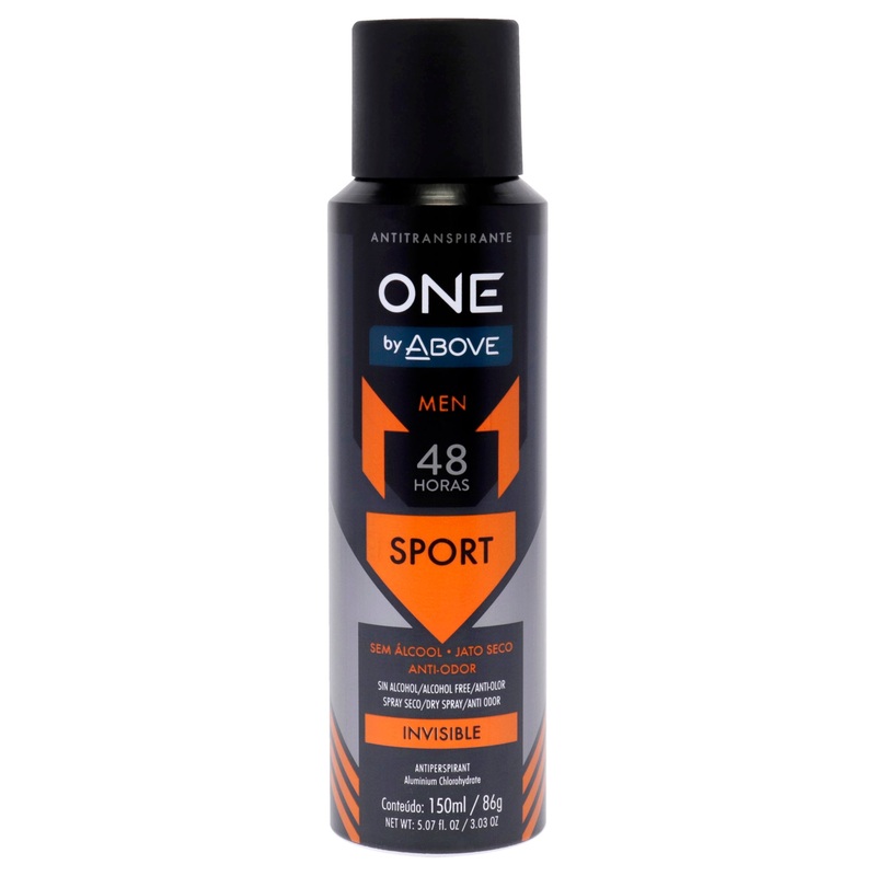 48 Hours One Invisible Antiperspirant Deodorant - Sport by Above for Men - 3.03 oz Deodorant Spray