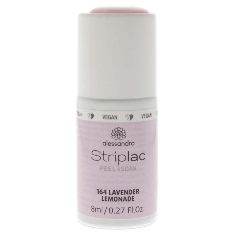 Striplac Peel or Soak - 164 Lavender Lemonade by Alessandro for Women - 0.27 oz Nail Polish