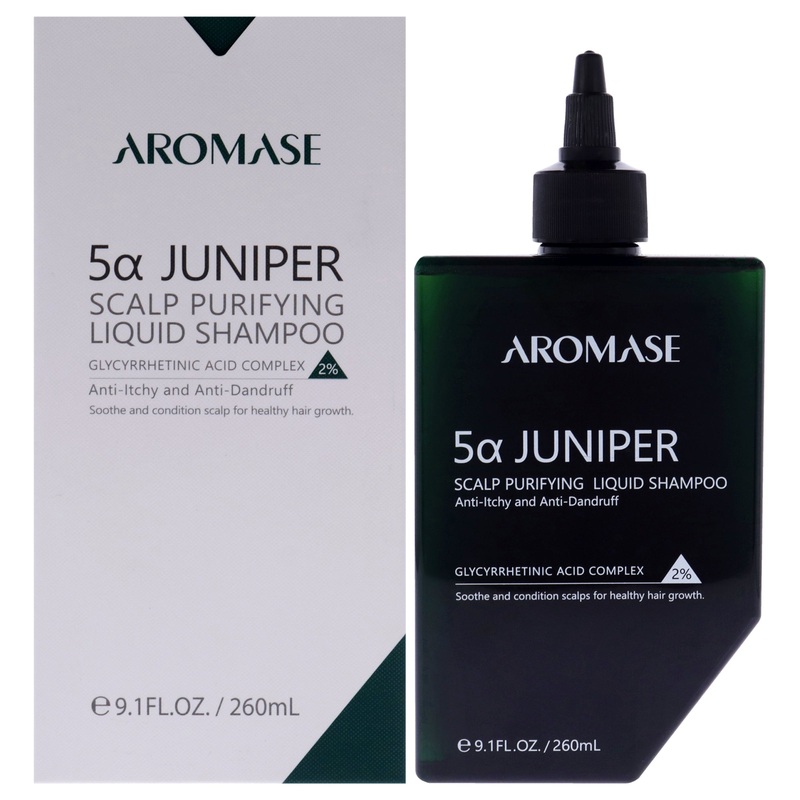 5a Juniper Scalp Purifying Liquid Shampoo by Aromase for Unisex - 9.1 oz Shampoo