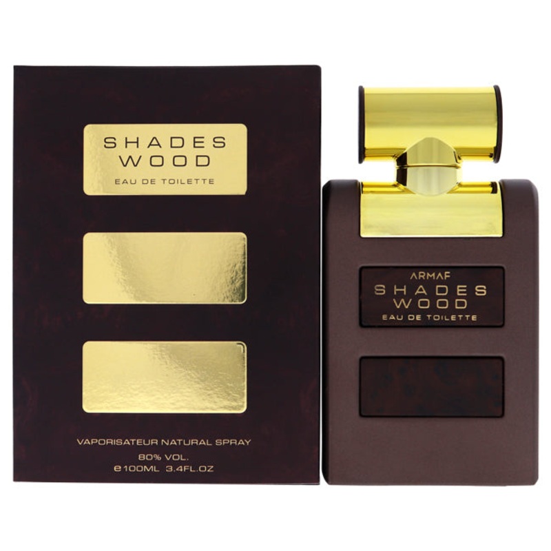Shades Wood by Armaf for Men - 3.4 oz EDP Spray