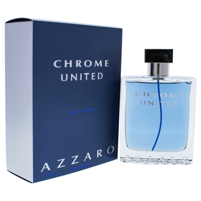 Chrome United by Azzaro for Men - 3.3 oz EDT Spray