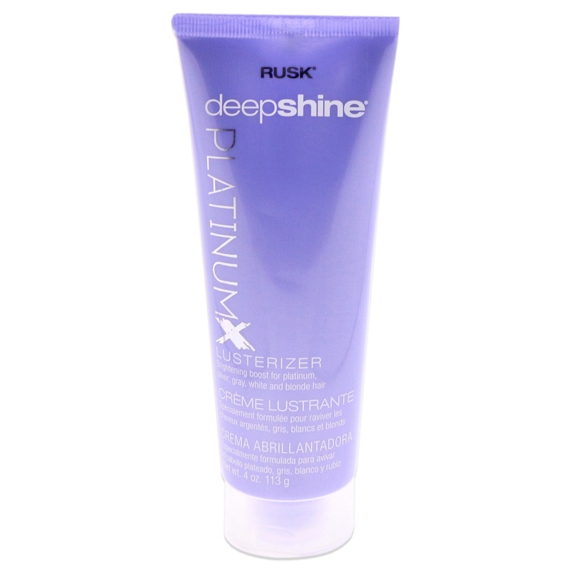 Deepshine Platinum X Lusterizer by Rusk for Unisex - 4 oz Cream