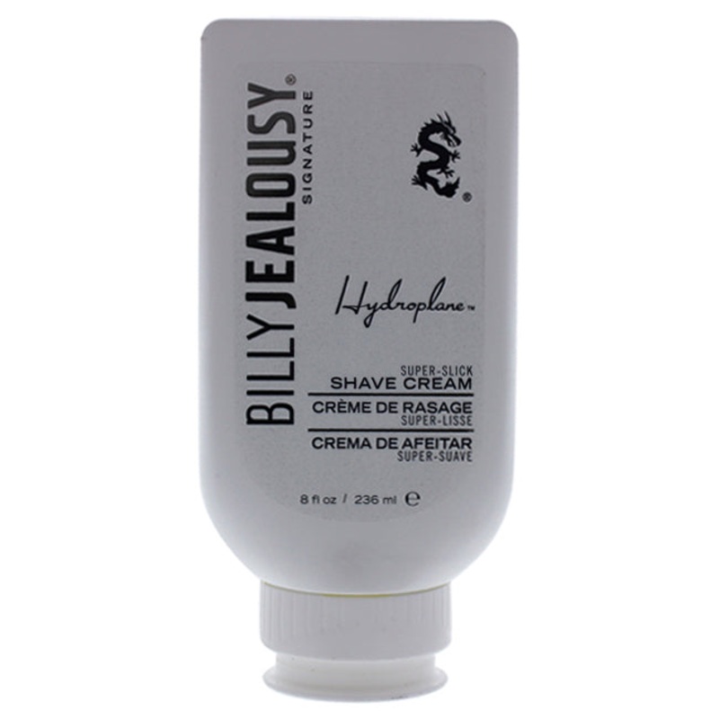 Hydroplane Super-Slick Shave Cream by Billy Jealousy for Men - 8 oz Shave Cream