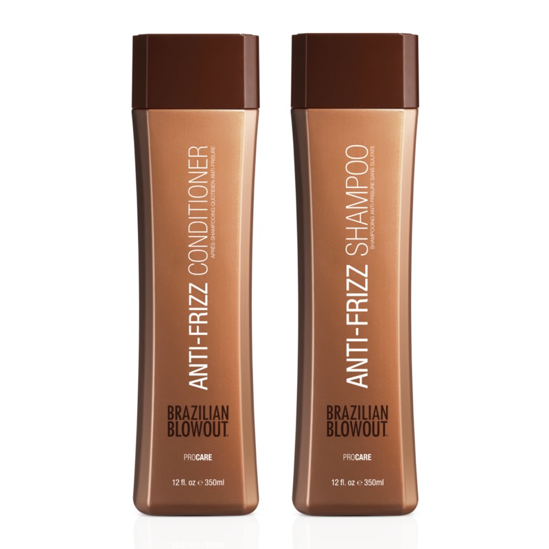 Acai Anti Frizz Shampoo and Conditioner Kit by Brazilian Blowout for Unisex - 2 Pc Kit 12oz Shampoo, 12oz Conditioner