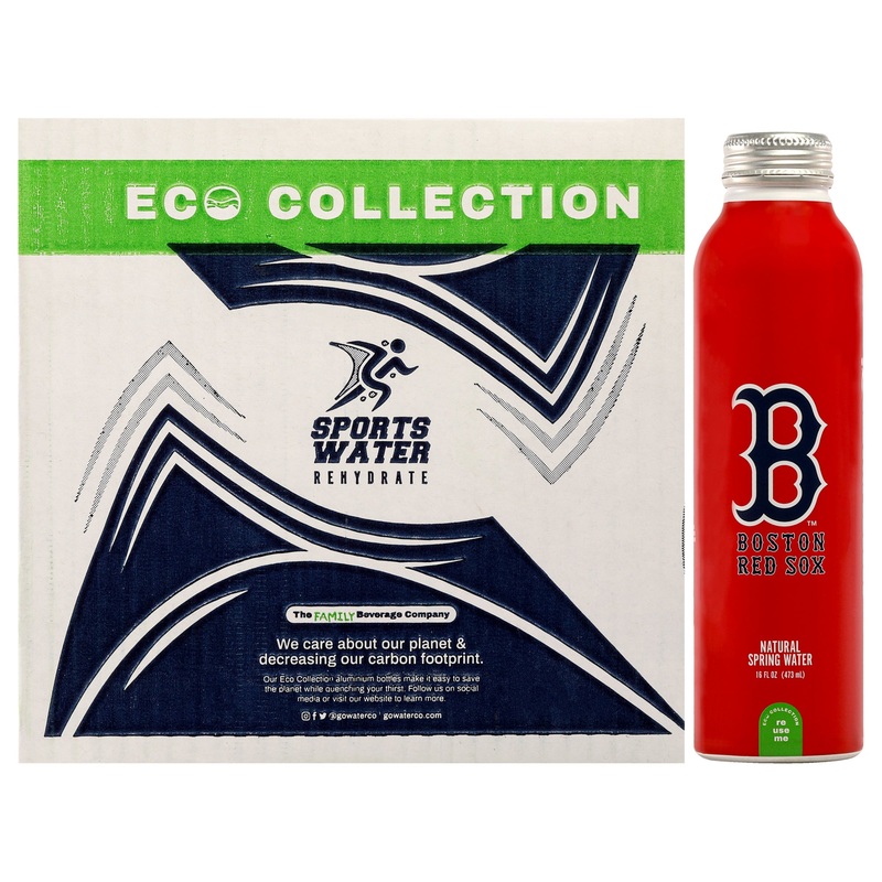 Boston Red Sox Aluminum Water Bottle by Boston Red for Unisex - 12 x 16.9 oz Water