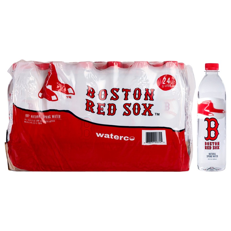 Boston Red Sox Pet Water Bottle by Boston Red for Unisex - 24 x 16.9 oz Water