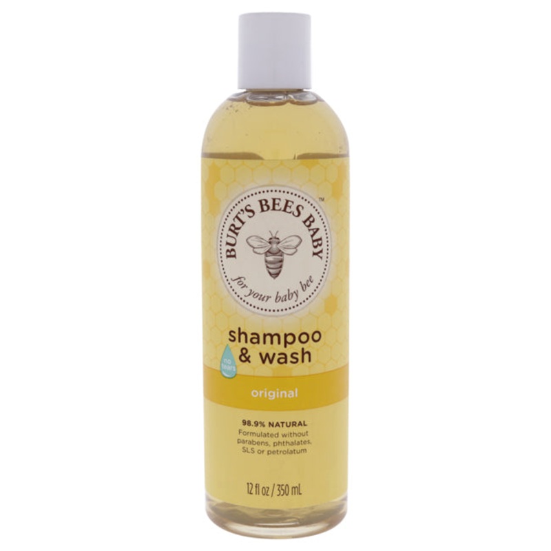 Baby Bee Shampoo and Wash Original by Burts Bees for Kids - 12 oz Shampoo and Body Wash