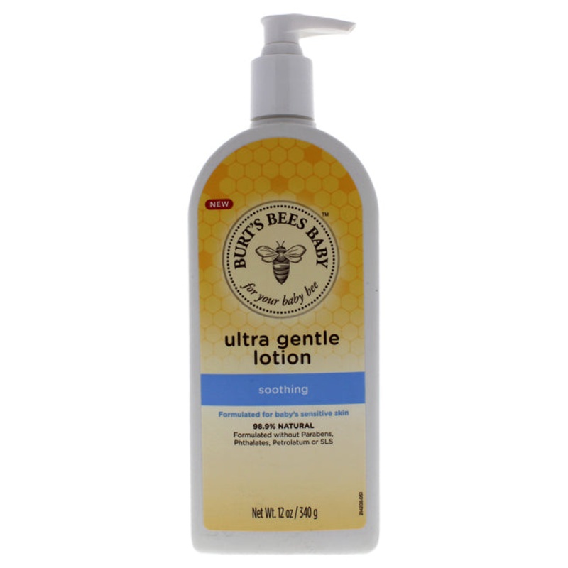 Baby Ultra Gentle Lotion - Aloe by Burts Bees for Kids - 12 oz Body Lotion