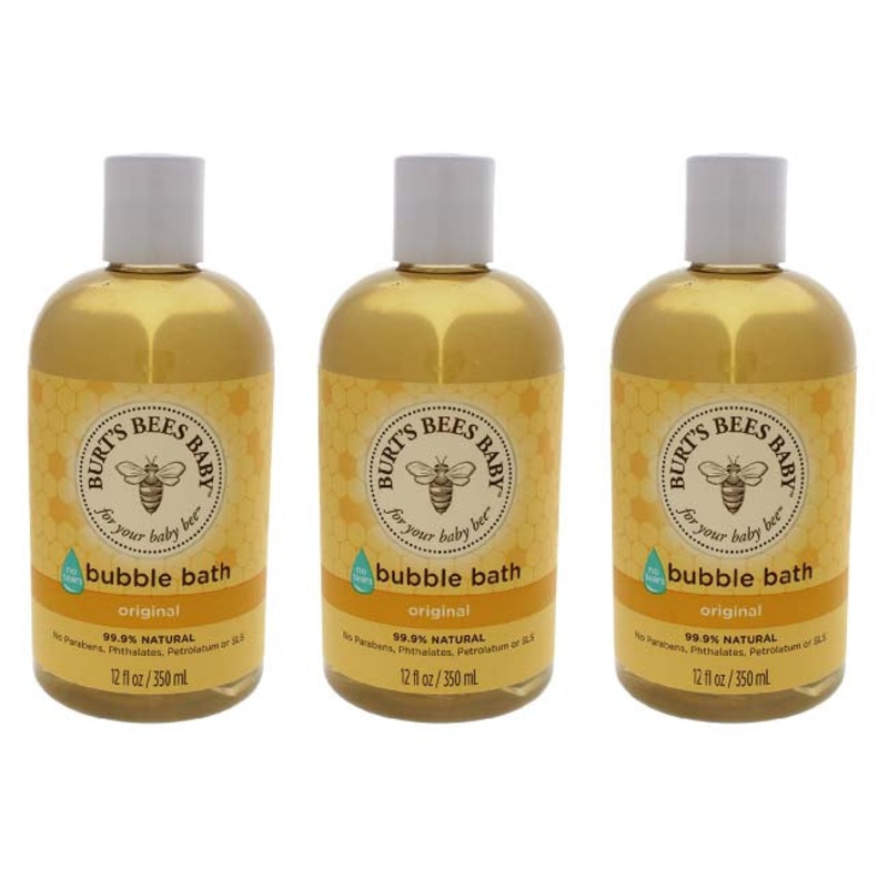 Bubble Bath by Burts Bees for Kids - 12 oz Body Wash - Pack of 3