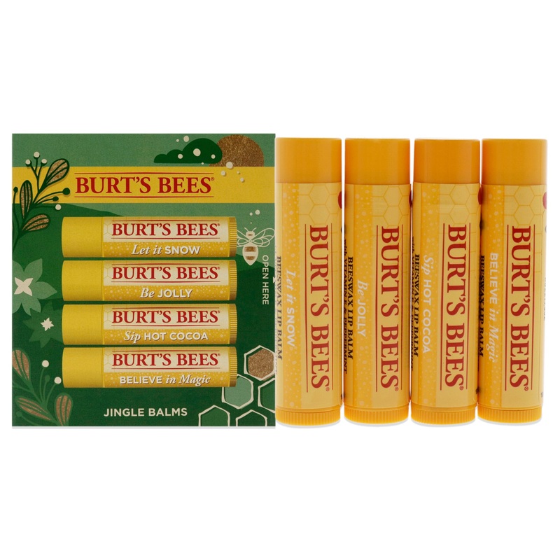 Burts Bees Jingle Balms by Burts Bees for Unisex - 1 Pc Kit