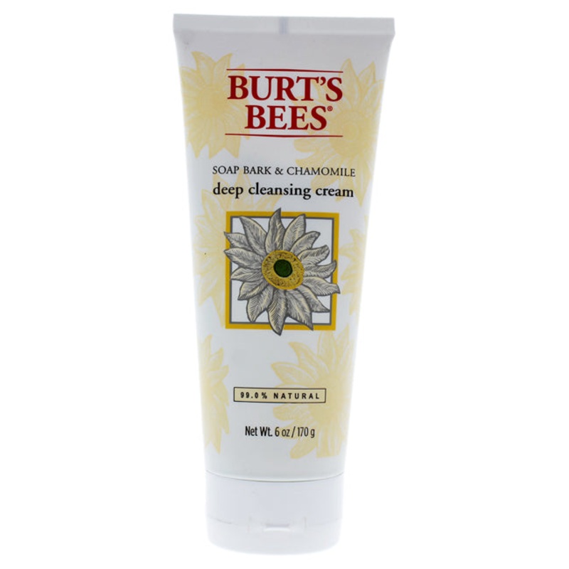 Soap Bark & Chamomile Deep Cleansing Cream by Burts Bees for Unisex - 6 oz Soap