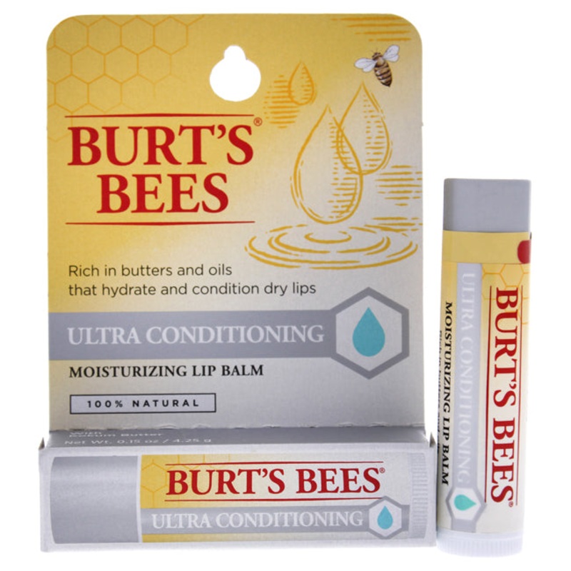 Ultra Conditioning Lip Balm with Kokum Butter Blister by Burts Bees for Unisex - 0.15 oz Lip Balm