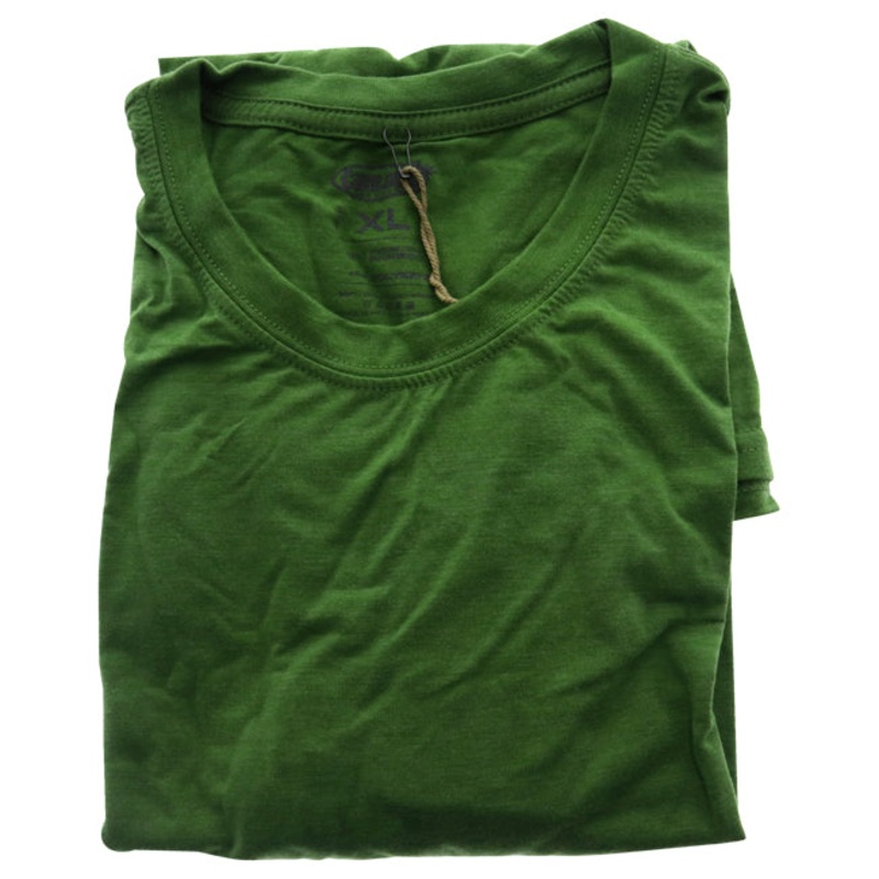 Bamboo Comfort Crew Tee - Palm Green by Cariloha for Men - 1 Pc T-Shirt (XL)
