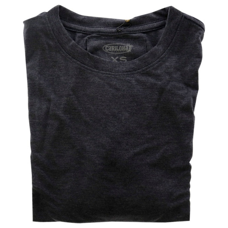 Bamboo Crew Tee - Navy Heather by Cariloha for Women - 1 Pc T-Shirt (XS)