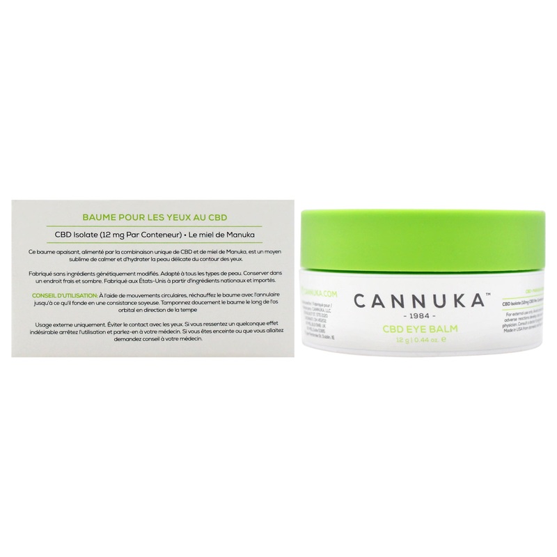 Calming Eye Balm by Cannuka for Unisex - 0.5 oz Balm