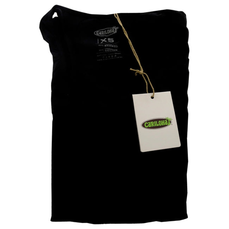 Bamboo Racer Tank - Black by Cariloha for Women - 1 Pc Tank Top (XS)