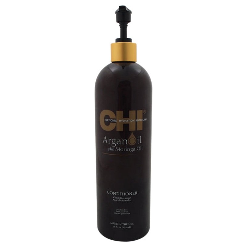 Argan Oil with Moringa Oil Blend Conditioner by CHI for Unisex - 25 oz Conditioner
