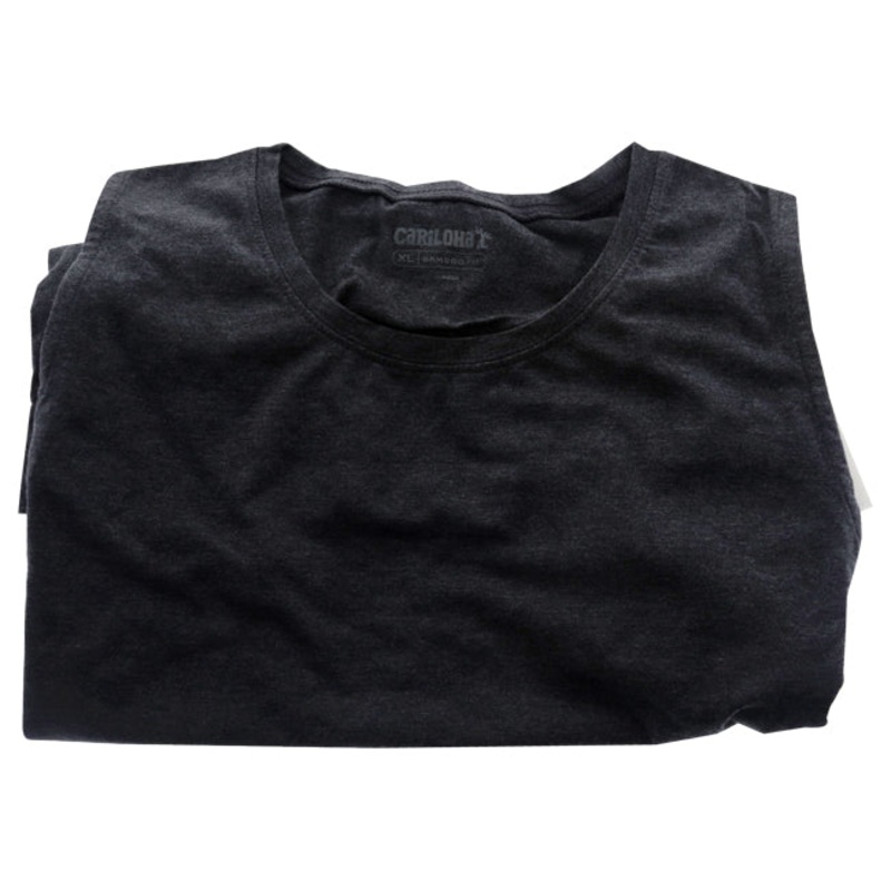 Bamboo Sleeveless T-Shirt - Carbon Heather by Cariloha for Women - 1 Pc T-Shirt (XL)