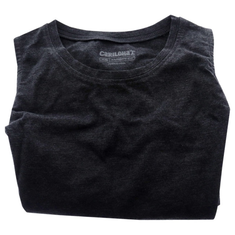 Bamboo Sleeveless T-Shirt - Carbon Heather by Cariloha for Women - 1 Pc T-Shirt (XS)