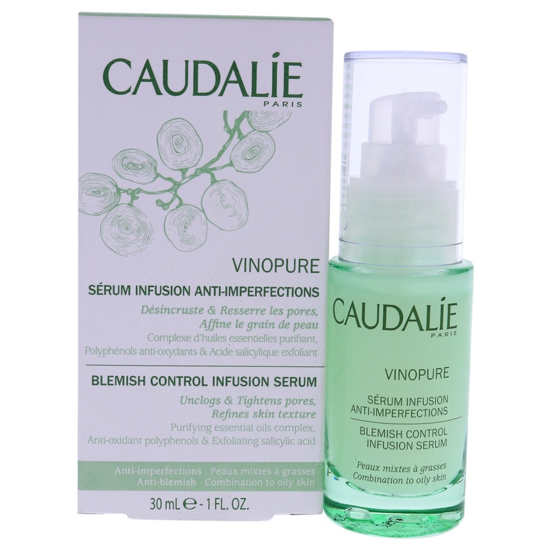 Vinopure Blemish Control Salicylic Serum Serum by Caudalie for Unisex - 1 oz Serum