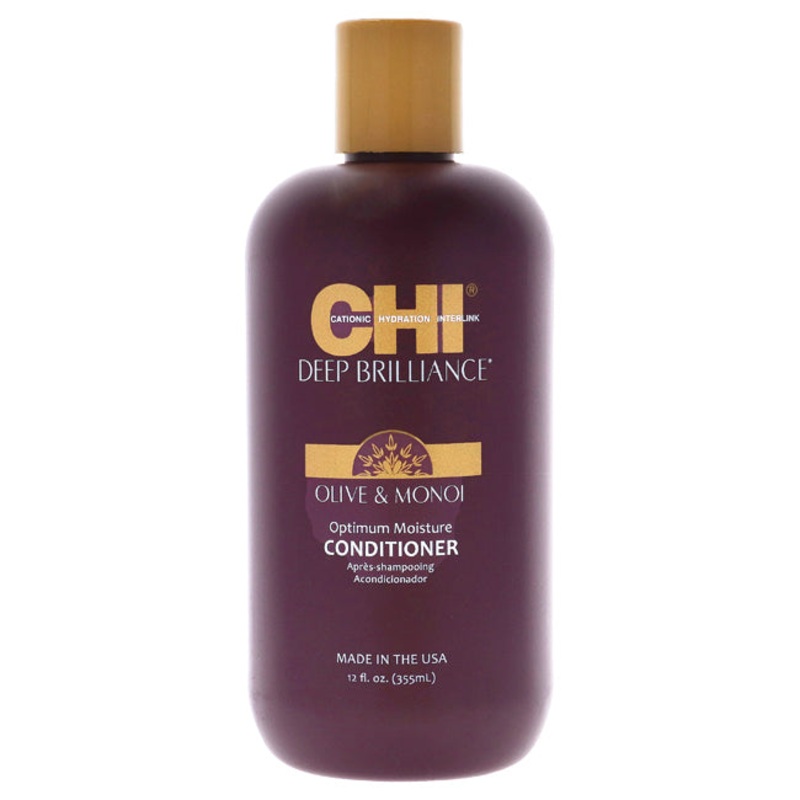 Deep Brilliance Optimum Moisture Conditioner by CHI for Unisex - 12 oz Conditioner