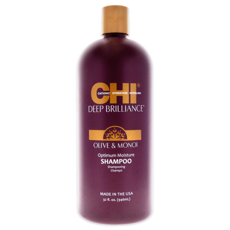 Deep Brilliance Optimum Moisture Shampoo by CHI for Unisex - 32 oz Shampoo
