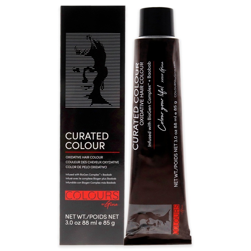Curated Colour - 6.3-6G Dark Golden Blonde by Colours By Gina for Unisex - 3 oz Hair Color
