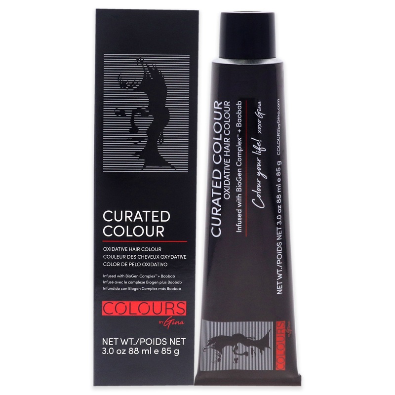 Curated Colour - 6.6-6R Dark Reddish Blonde by Colours By Gina for Unisex - 3 oz Hair Color