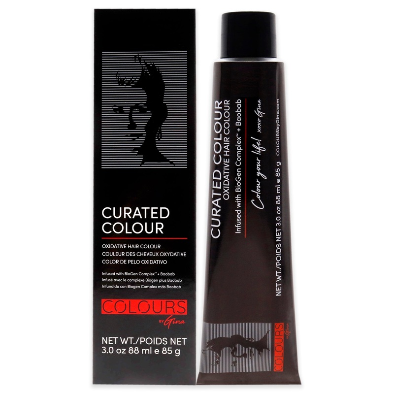 Curated Colour - 9.1-9B Very Light Cool Blonde by Colours By Gina for Unisex - 3 oz Hair Color