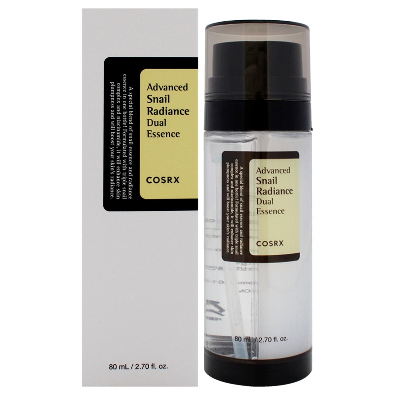 Advanced Snail Radiance Dual Essence by Cosrx for Unisex - 2.7 oz Serum