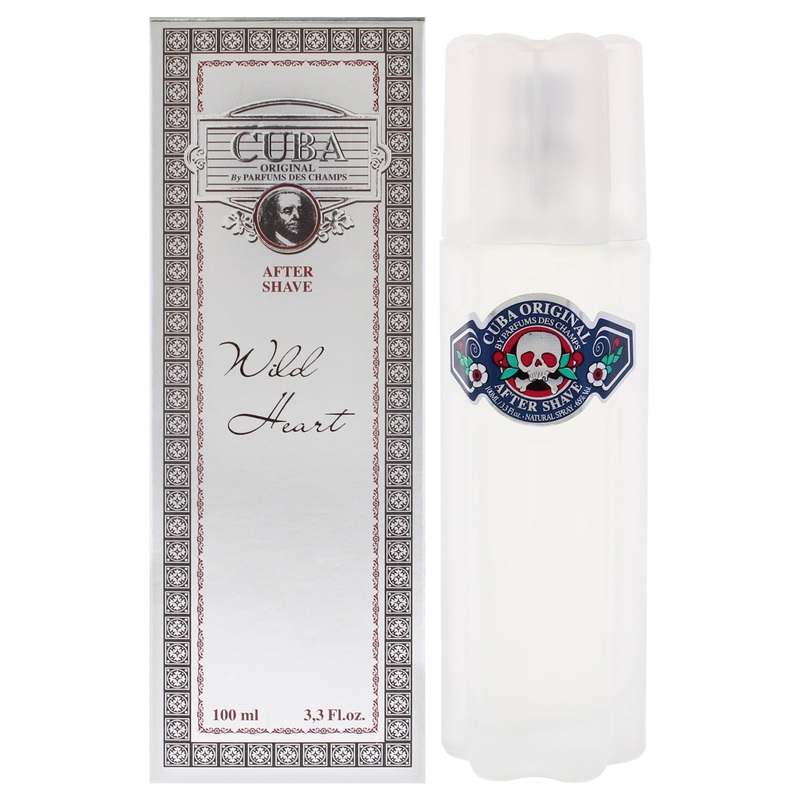 Cuba Wild Heart by Cuba for Men - 3.4 oz After Shave