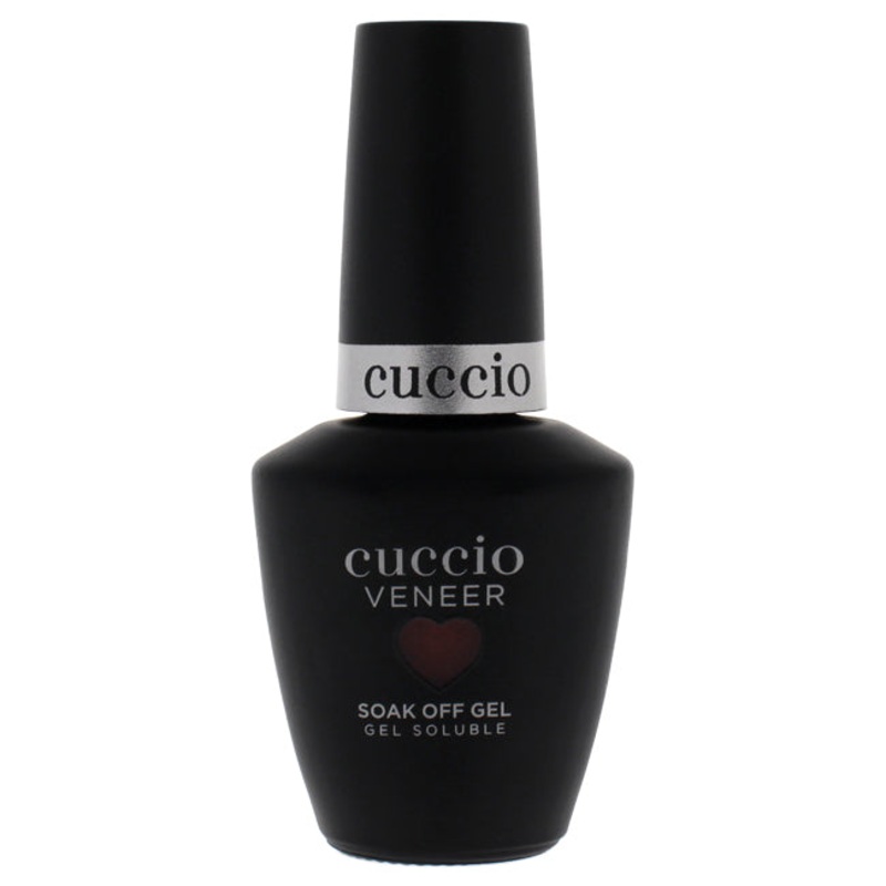 Veneer Soak Off Gel - Hot Chocolate-Cold Days by Cuccio Colour for Women - 0.44 oz Nail Polish