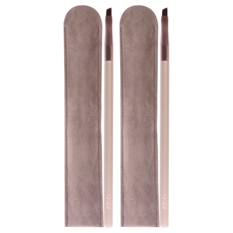 Angled Liner Brush by Delilah for Women - 1 Pc Brush - Pack of 2